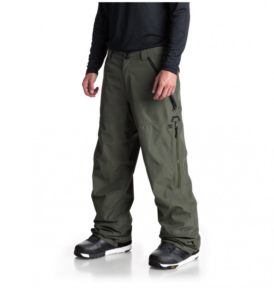 Штаны для сноуборда мужские DC SHOES Nomad Pnt M Beetle фото 2