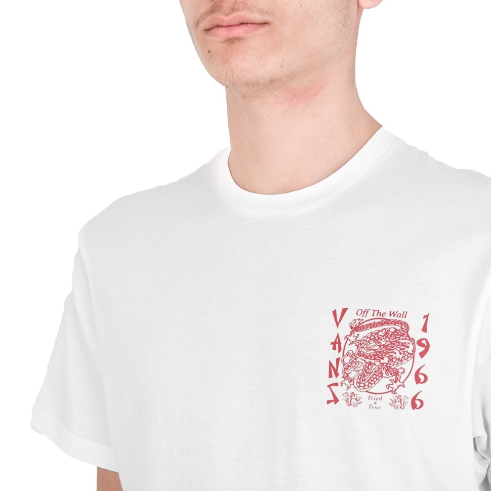 Футболка VANS Mn Takeout Ss White фото 2