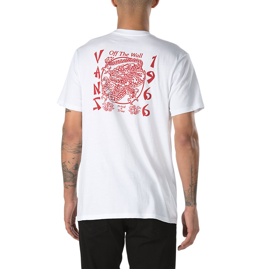 Футболка VANS Mn Takeout Ss White фото 3
