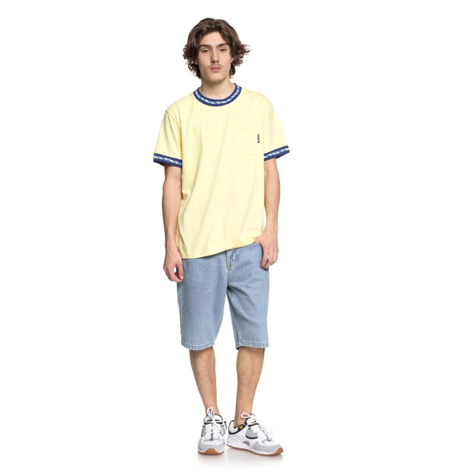 Футболка мужская DC SHOES Dunbar Ss M Lemon Meringue фото 2
