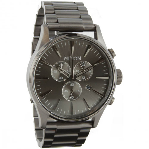 Часы NIXON Sentry Chrono A/S All Gunmetal