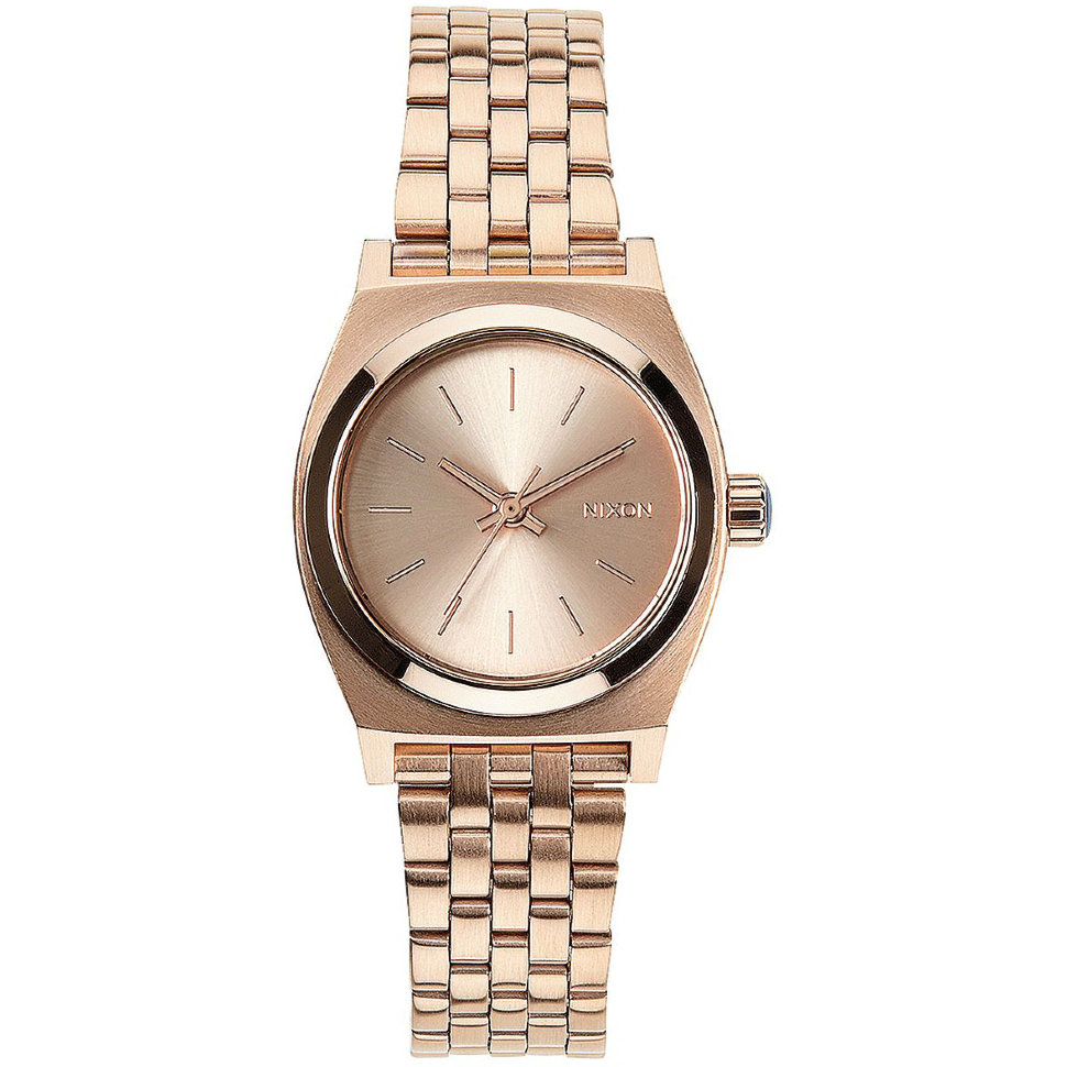 Часы NIXON Small Time Teller A/S All Rose Gold