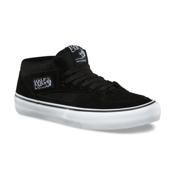 Кеды VANS Mn Half Cab Pro Black/Black/White фото 3