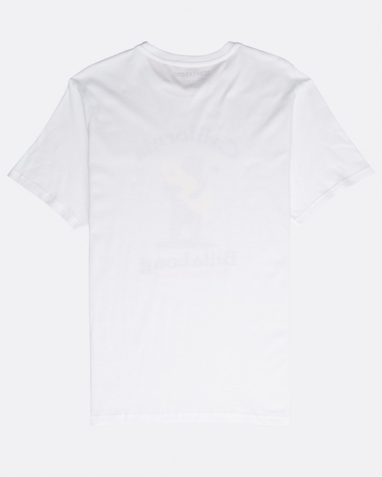 Футболка мужская BILLABONG Golden State Te Ss White фото 2