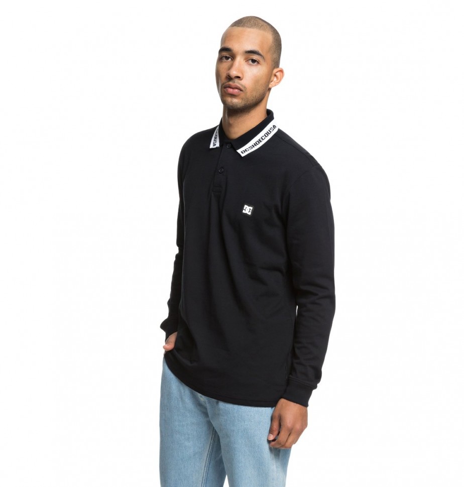 Джемпер-поло DC SHOES Brookings Ls Po M Black фото 2