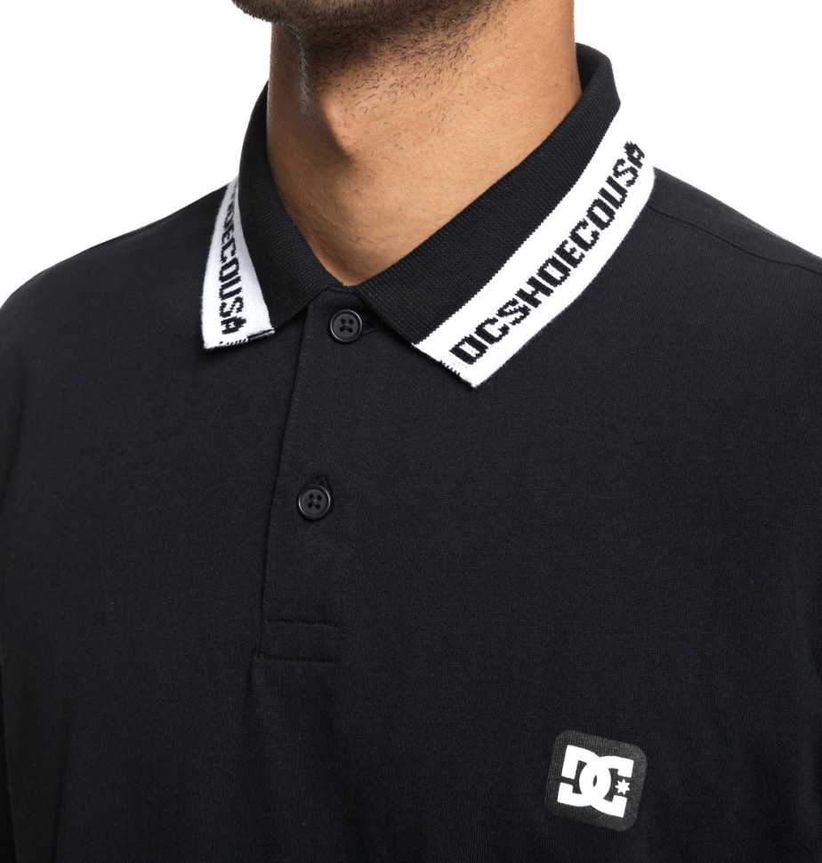 Джемпер-поло DC SHOES Brookings Ls Po M Black фото 3