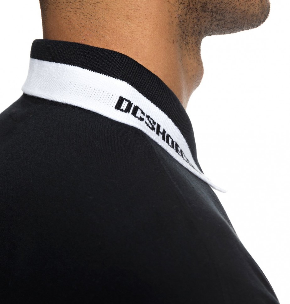 Джемпер-поло DC SHOES Brookings Ls Po M Black фото 4