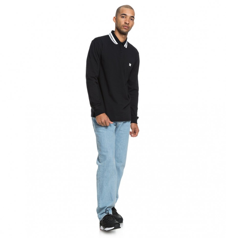 Джемпер-поло DC SHOES Brookings Ls Po M Black фото 5