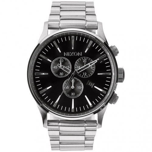 Часы NIXON Sentry Chrono A/S Black