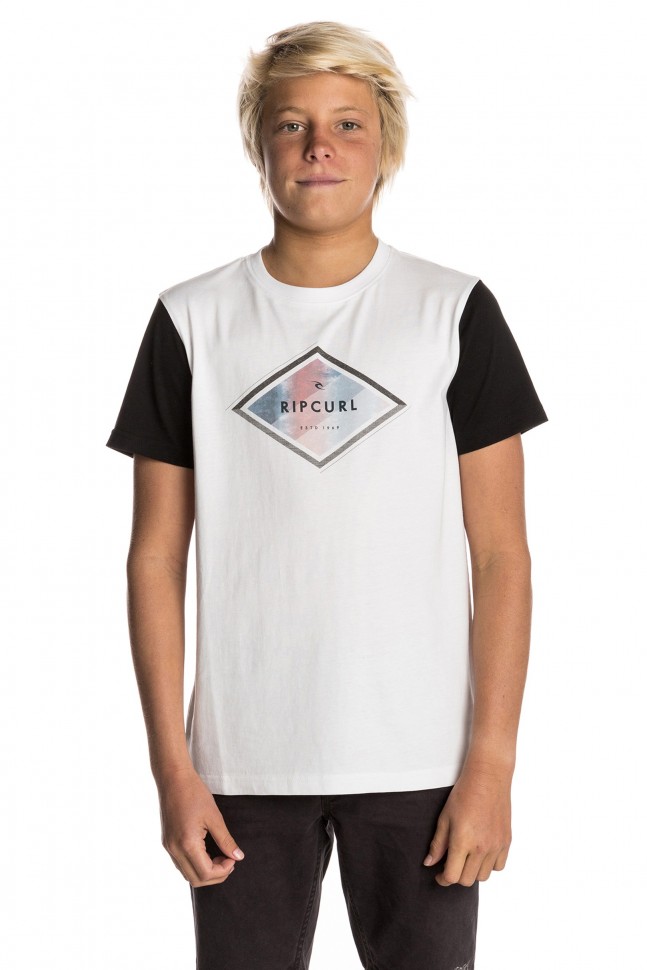 Футболка RIP CURL Diamond Wilko Ss Tee Optical White