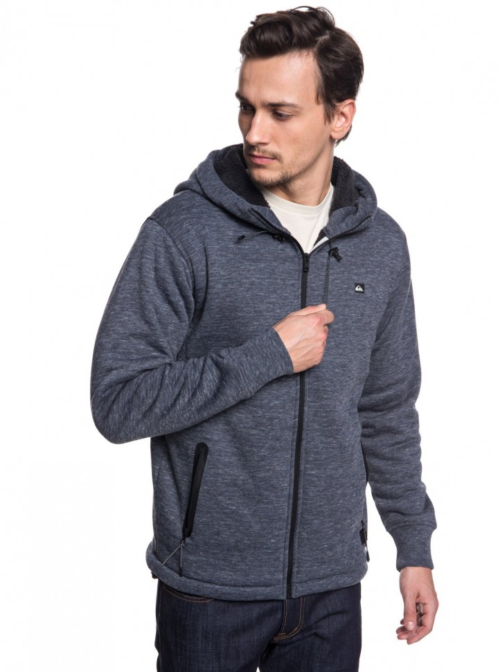 Кардиган QUIKSILVER Kurowsherpa M Blue Nights Heather фото 2