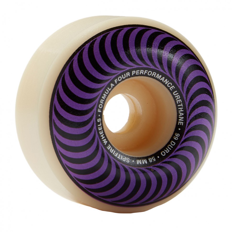 фото Колеса для скейтборда spitfire f4 classic purple 58 mm