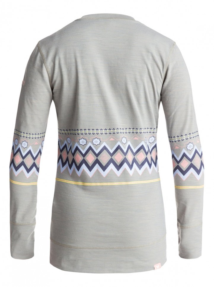 Термокофта ROXY Daybreak Pr Top J Warm Heather Grey фото 2