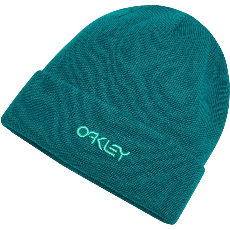 фото Шапка oakley b1b logo beanie green 2022