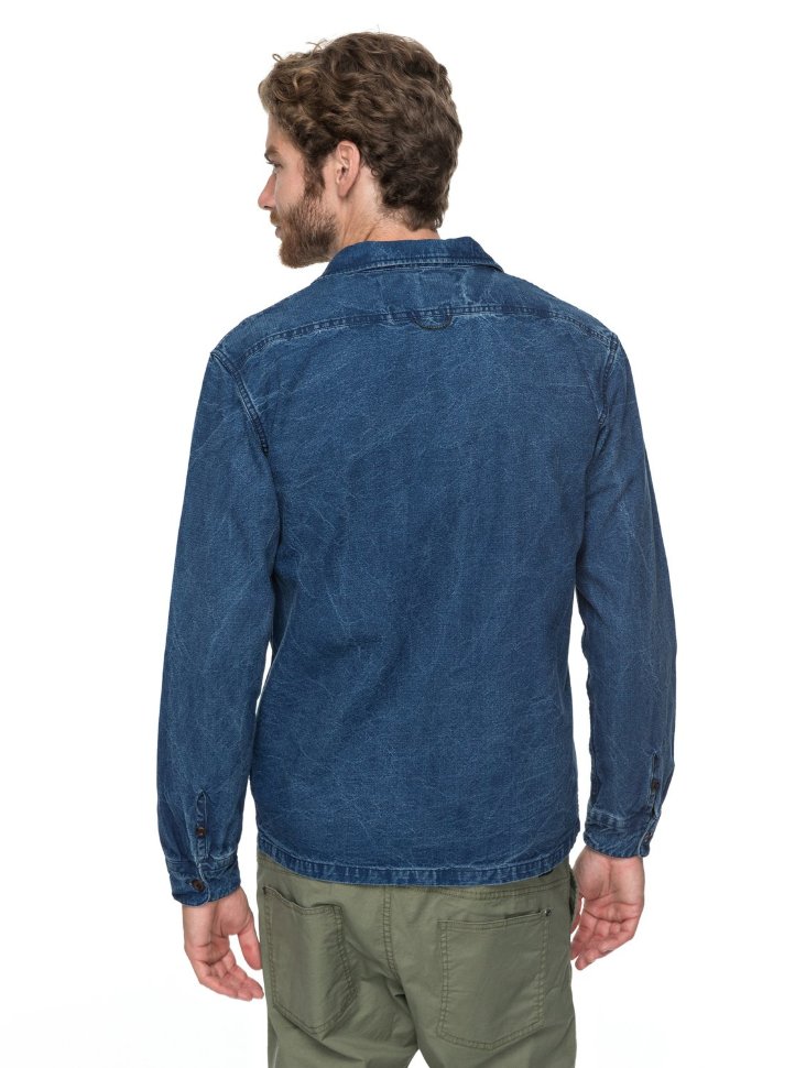Рубашка мужская QUIKSILVER Waikea M Vintage Indigo фото 4