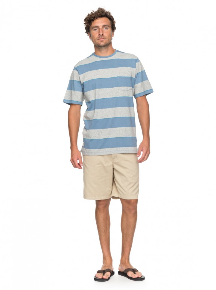 Футболка мужская QUIKSILVER Tallmountaincre M Blue Shadow Tall Mountain фото 2