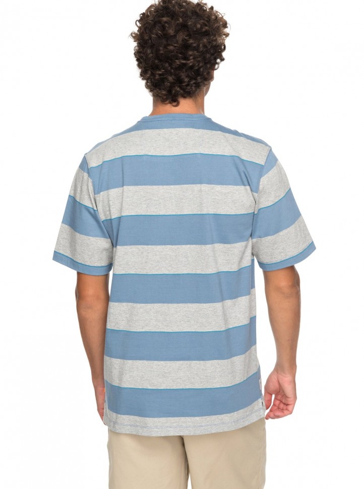 Футболка мужская QUIKSILVER Tallmountaincre M Blue Shadow Tall Mountain фото 3