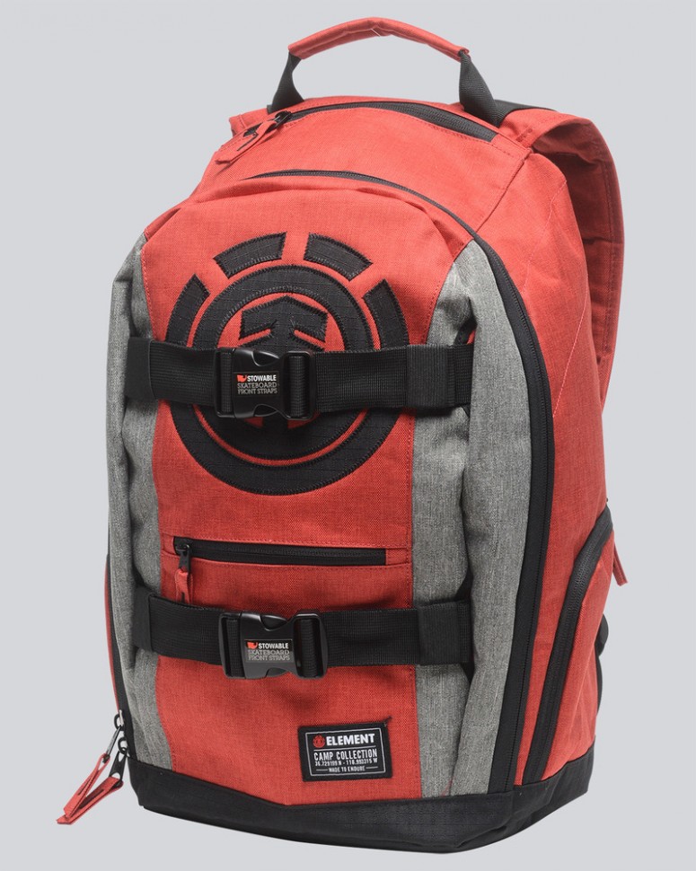 Рюкзак мужской ELEMENT Mohave Bpk Red Grid Htr 30L фото 2