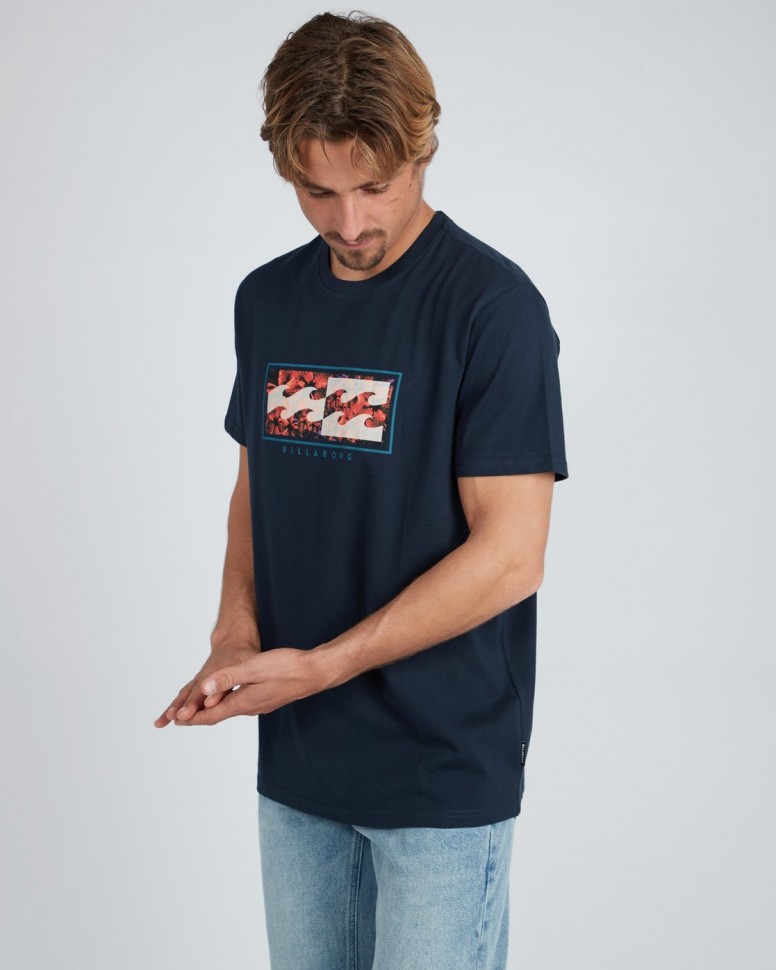 Футболка мужская BILLABONG Inversed Tee Ss Navy фото 2