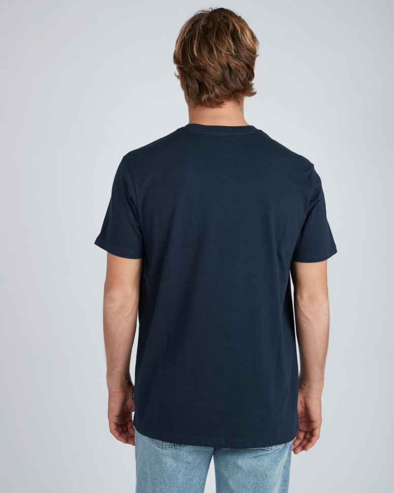 Футболка мужская BILLABONG Inversed Tee Ss Navy фото 3