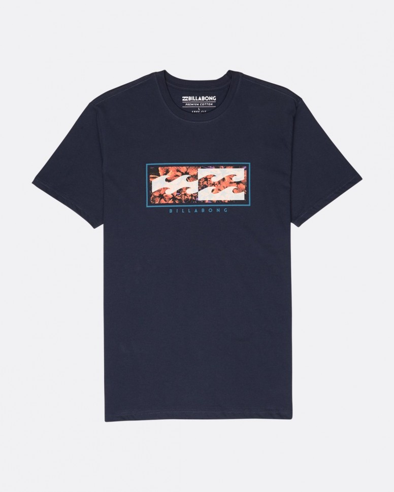 Футболка мужская BILLABONG Inversed Tee Ss Navy фото 4