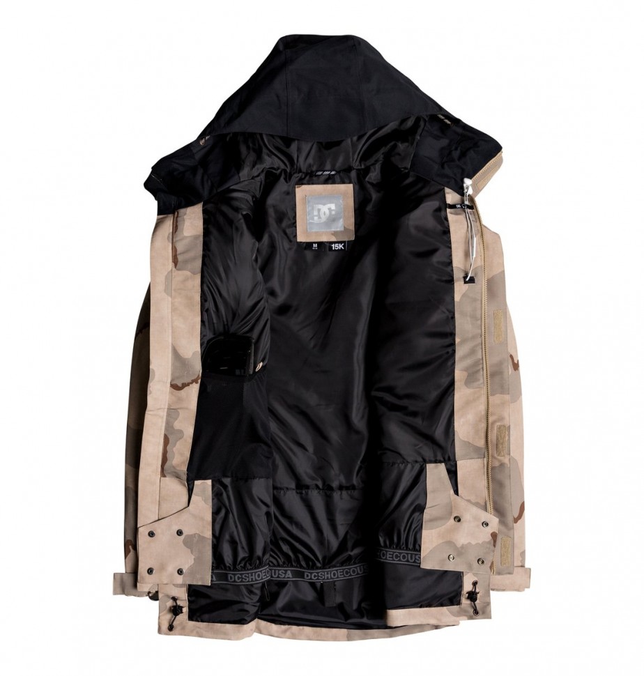 Куртка для сноуборда мужская DC SHOES Haven Jkt M Incense Dcu Camo Men фото 3