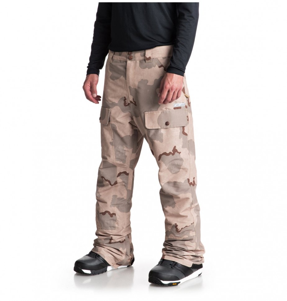 Штаны для сноуборда мужские DC SHOES Asylum Pnt M Incense Dcu Camo Men фото 2