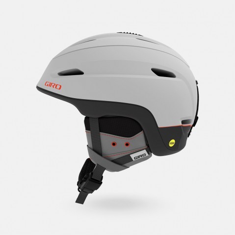 Шлем горнолыжный GIRO Zone Mips Matte Light Grey/Vermillion