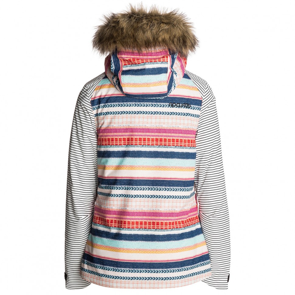 Куртка для сноуборда женская RIP CURL Chic Fancsy PTD Jacket Optical White фото 2