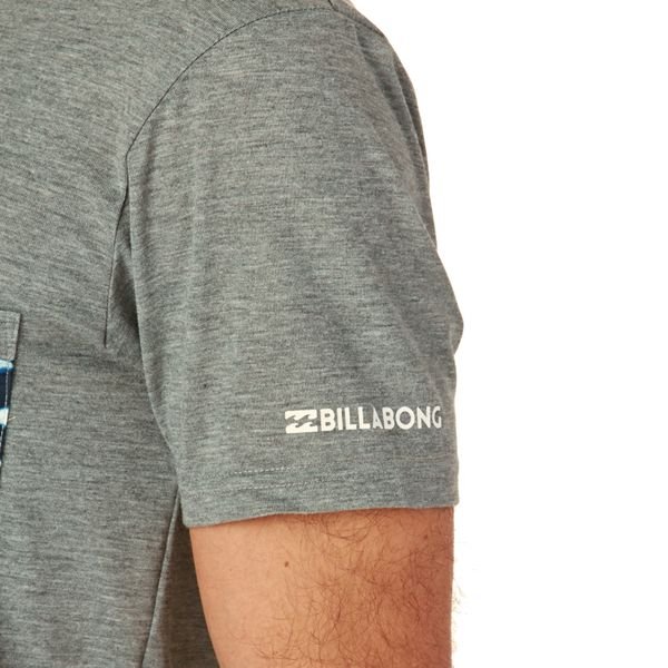 Футболка BILLABONG Team Pocket Ss SS18 Grey Heather фото 2