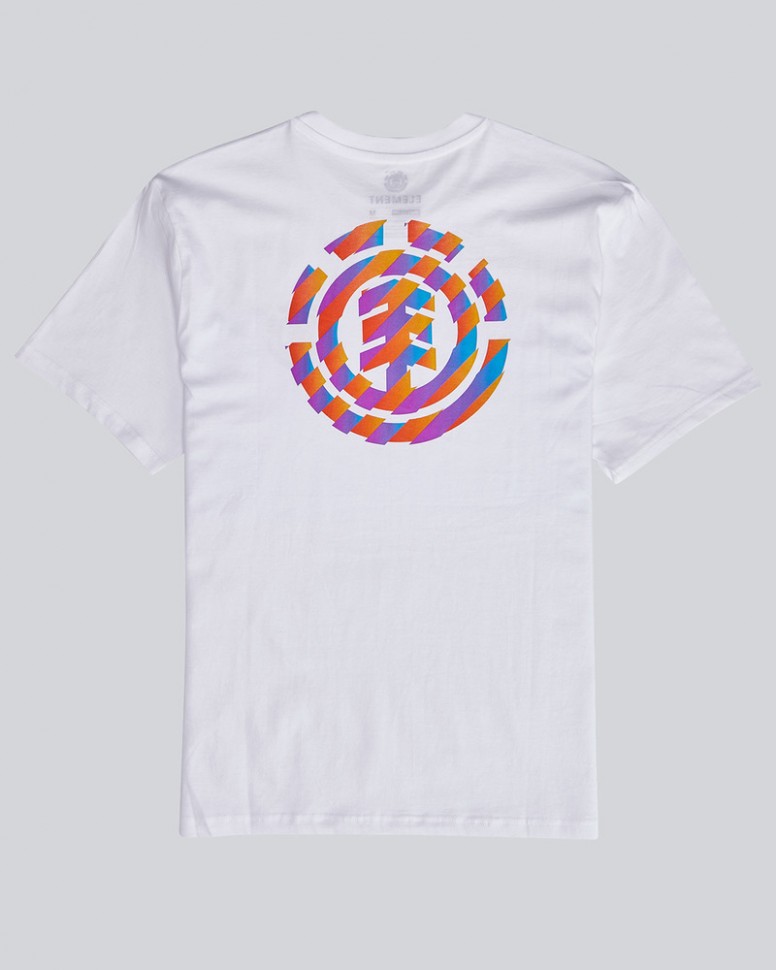 Футболка мужская ELEMENT Radial Icon Ss Optic White фото 2
