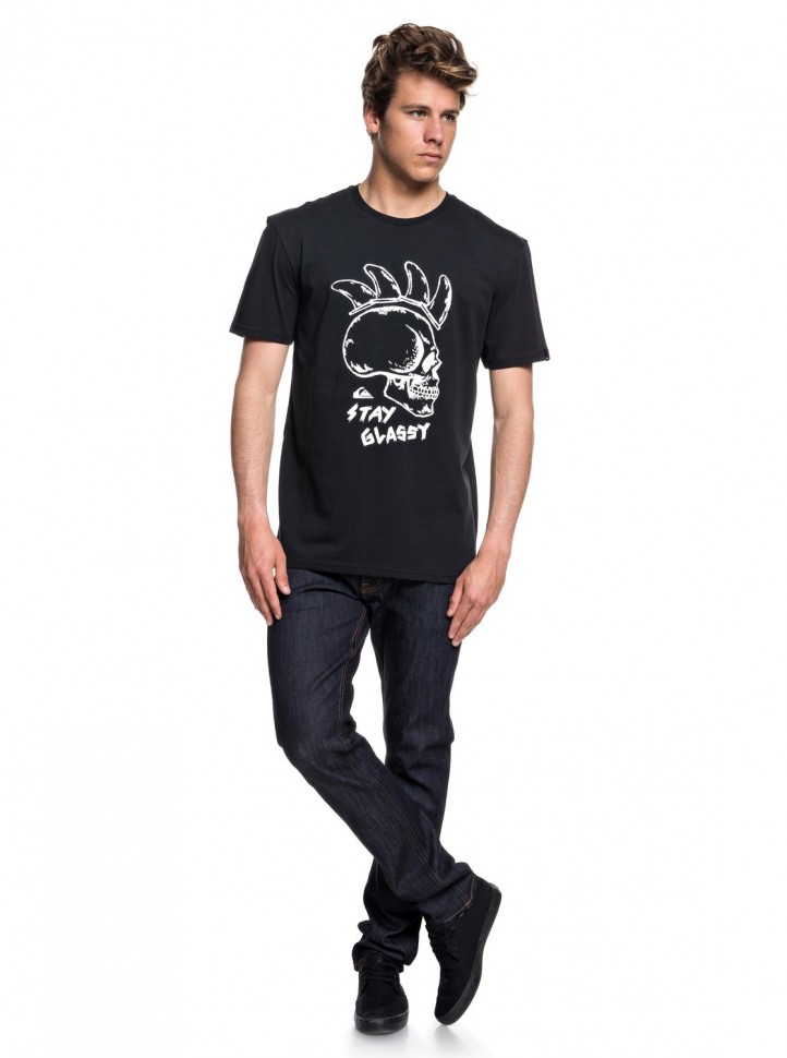 Футболка QUIKSILVER Stayglassyss M Black фото 2