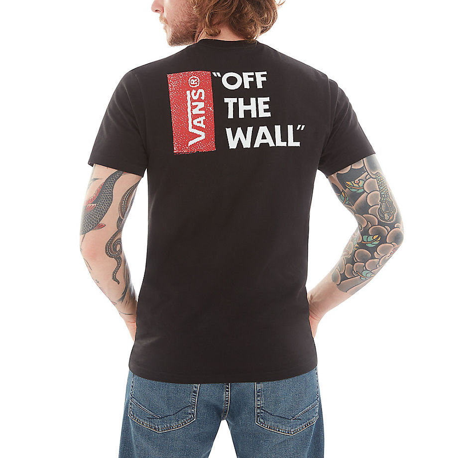 Футболка VANS Mn Vans Off The Wall Black фото 2