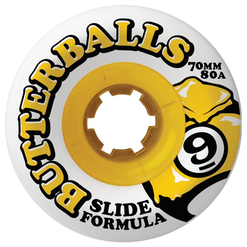 Колеса для лонгборда SECTOR9 Butterball Slide Wheel 70mm