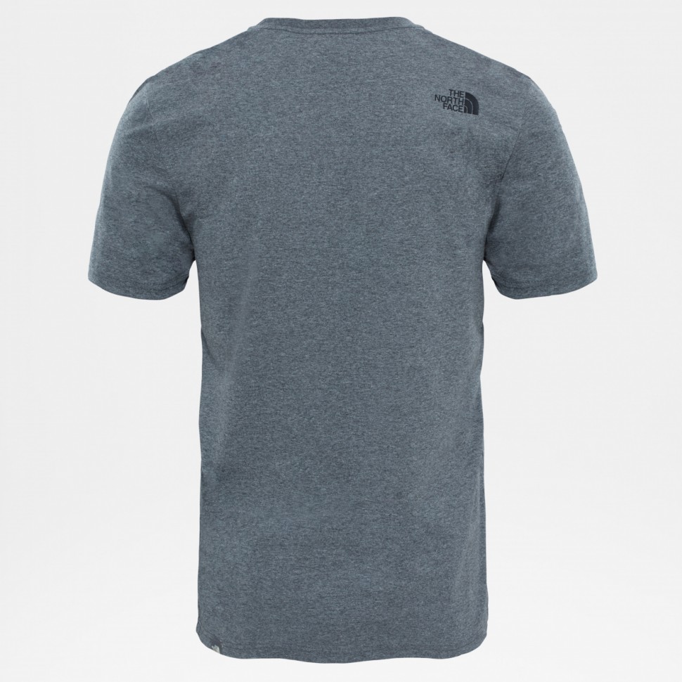 Футболка THE NORTH FACE M S/S Easy Tee Tnf Me Grey He фото 2