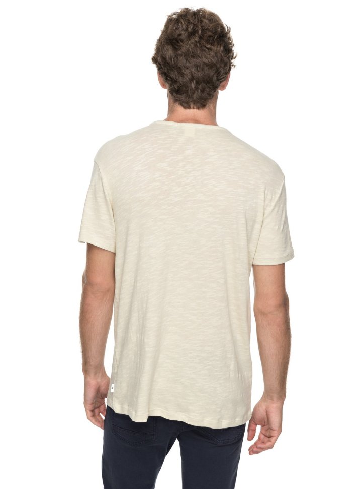 Футболка мужская QUIKSILVER Lowtidecrewss M Birch фото 3