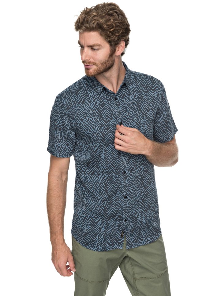 Рубашка мужская QUIKSILVER Variableshi M Real Teal Variable Shirt