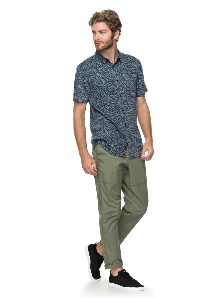 Рубашка мужская QUIKSILVER Variableshi M Real Teal Variable Shirt фото 2