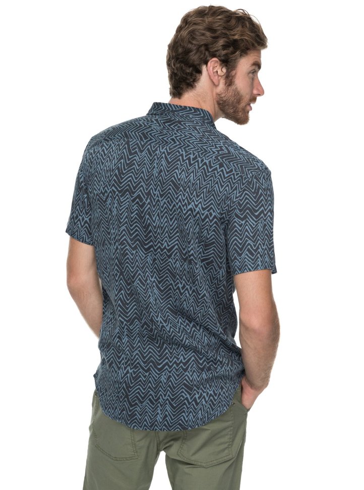 Рубашка мужская QUIKSILVER Variableshi M Real Teal Variable Shirt фото 3