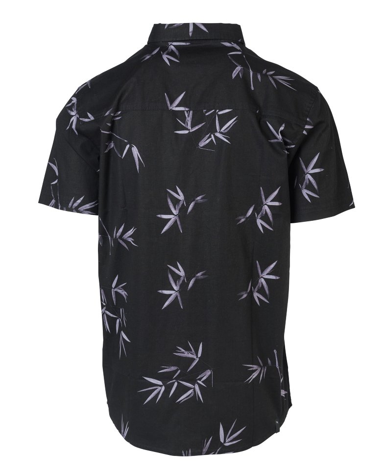Рубашка к/рукав RIP CURL Busy Surf Day Shirt Black фото 2
