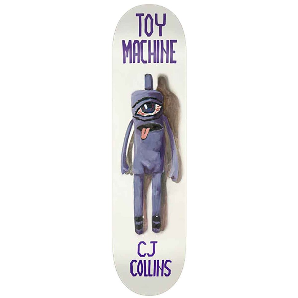 фото Дека для скейтборда toy machine collins doll 7.75 дюймов 2021