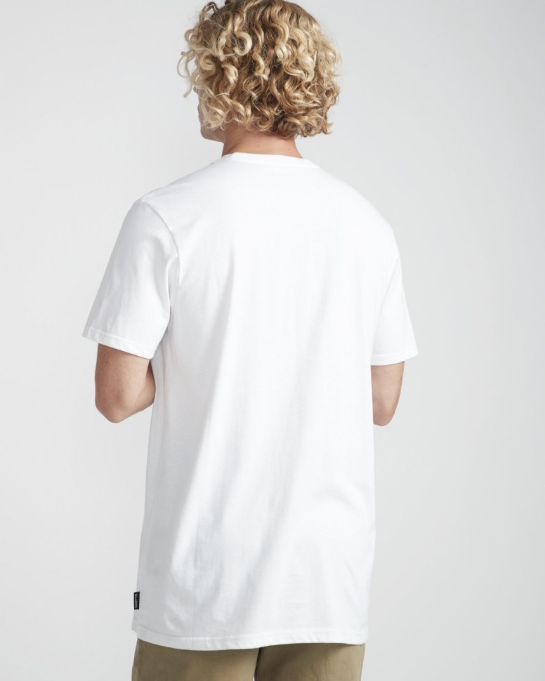 Футболка мужская BILLABONG Inversed Tee Ss White фото 2