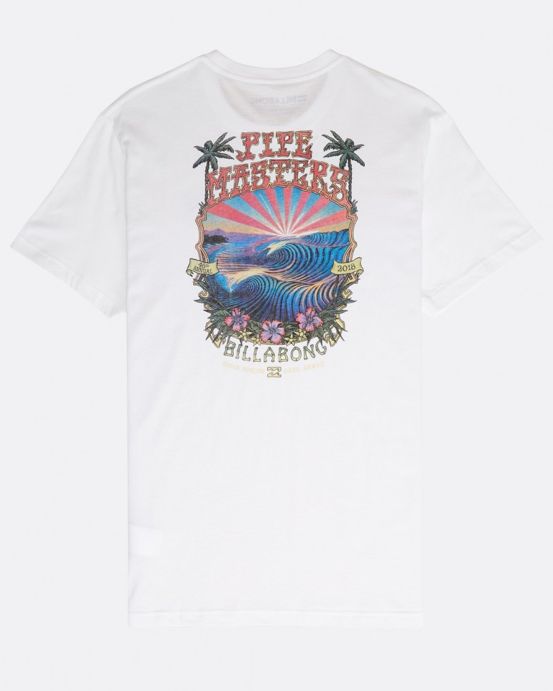 Футболка мужская BILLABONG Banzai Tee Ss White фото 2