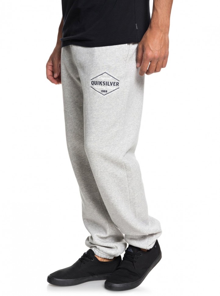 Брюки QUIKSILVER Trackpantscreen M Light Grey Heather фото 2