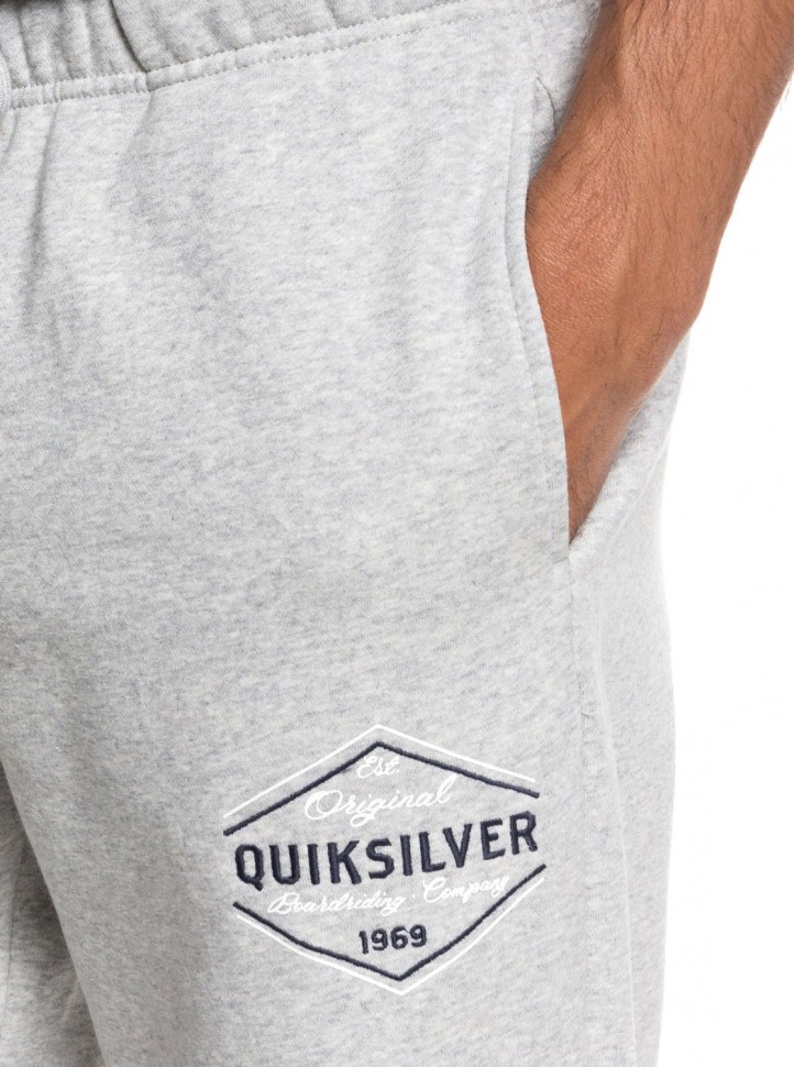 Брюки QUIKSILVER Trackpantscreen M Light Grey Heather фото 3