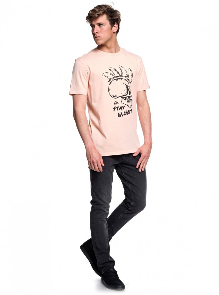 Футболка QUIKSILVER Stayglassyss M Peach Parfait фото 2