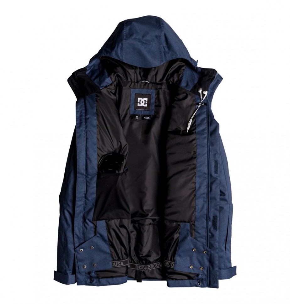 Куртка для сноуборда мужская DC SHOES Servo Jkt M Insignia Blue фото 3