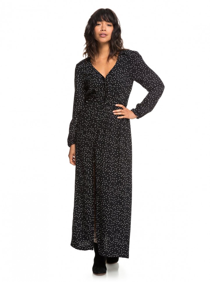 Платье ROXY Subway Atmosph J True Black Dots For Days фото 2