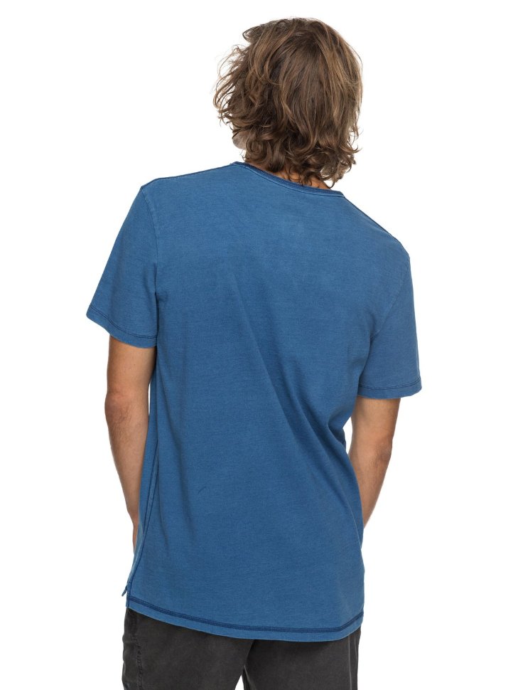 Футболка мужская QUIKSILVER Bavericks M Blue Used фото 3