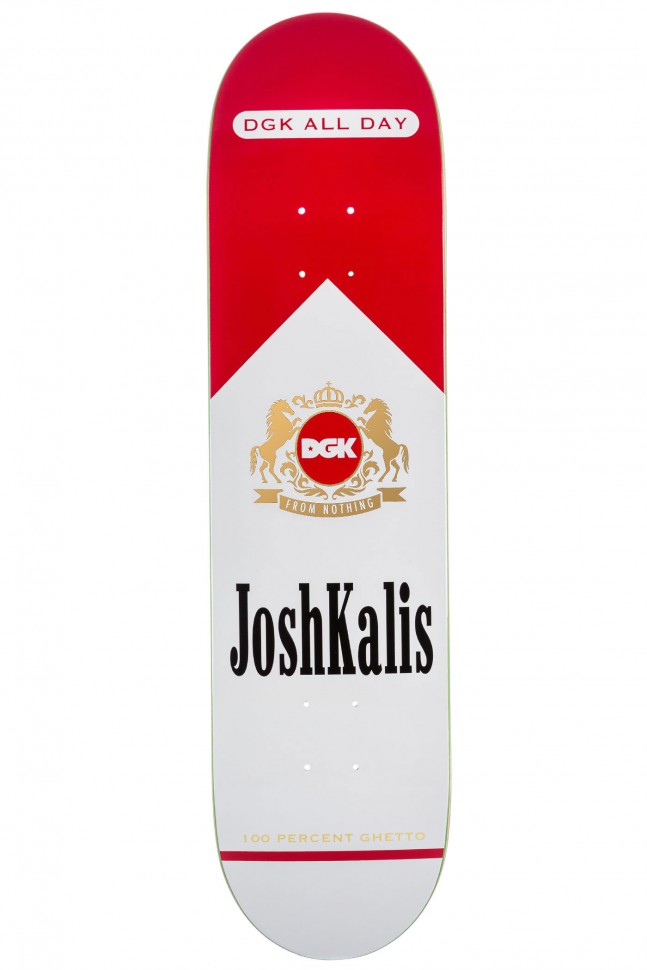 фото Дека для скейтборда dgk ashes to ashes kalis deck 8 дюйм 2020